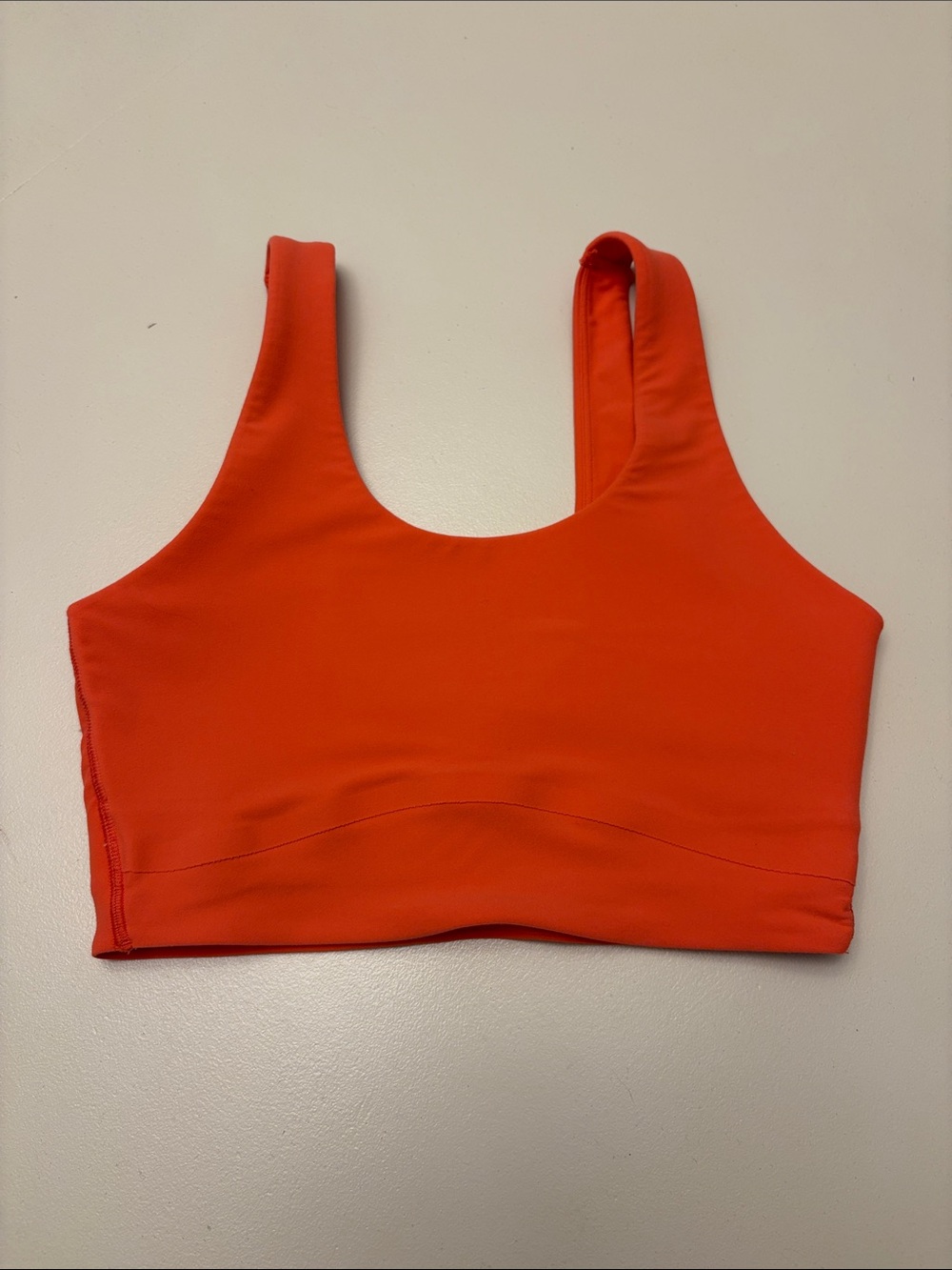 all in motion Bright Orange Seamless Sports Bra
